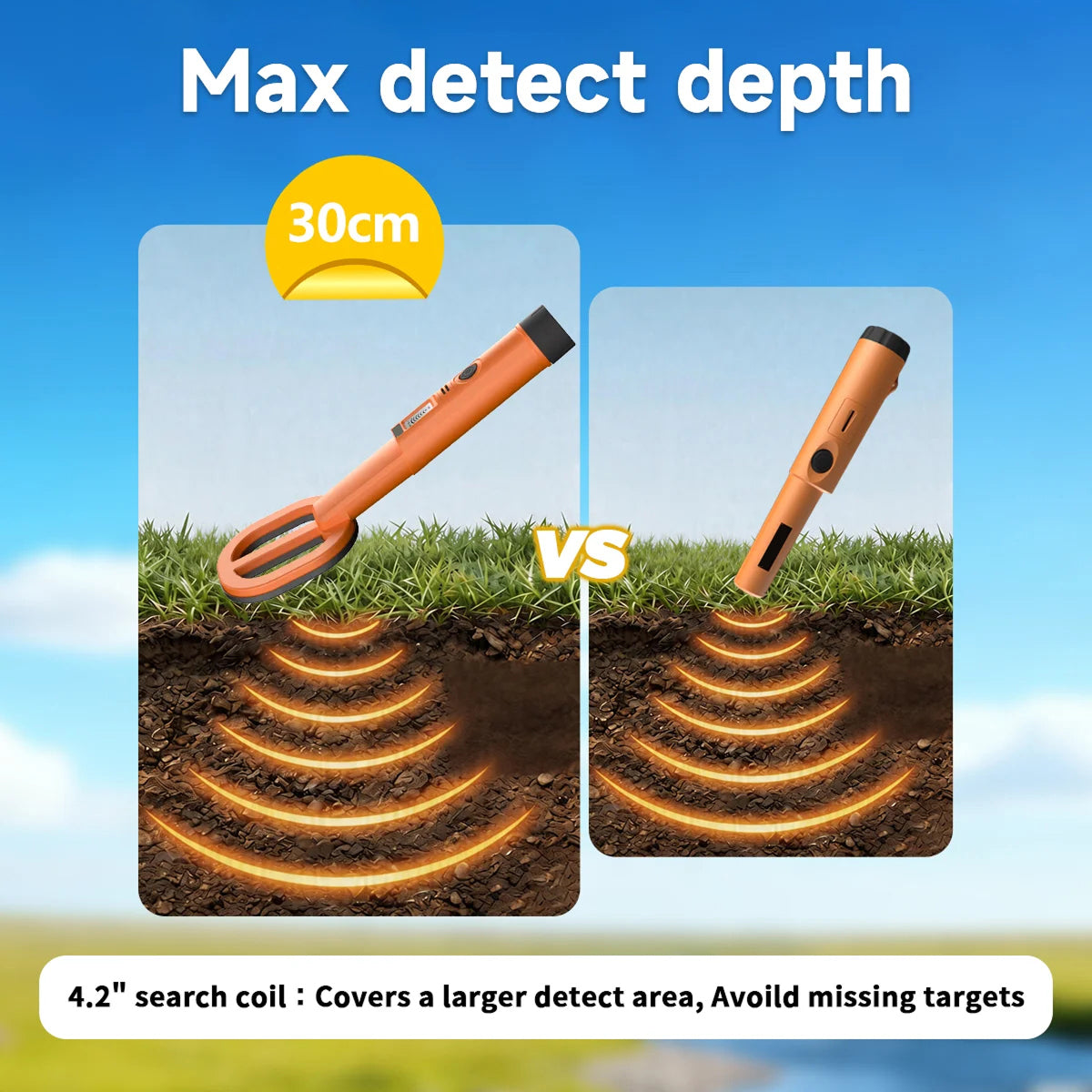 AquaFindi Underwater Metal Detector Handheld Pinpointer UK