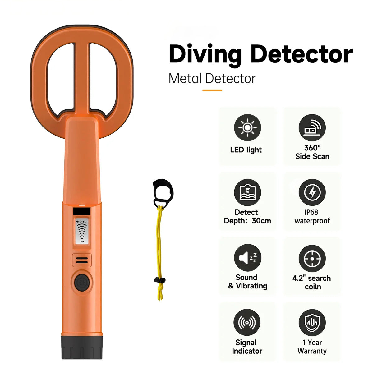 AquaFindi Underwater Metal Detector Handheld Pinpointer UK