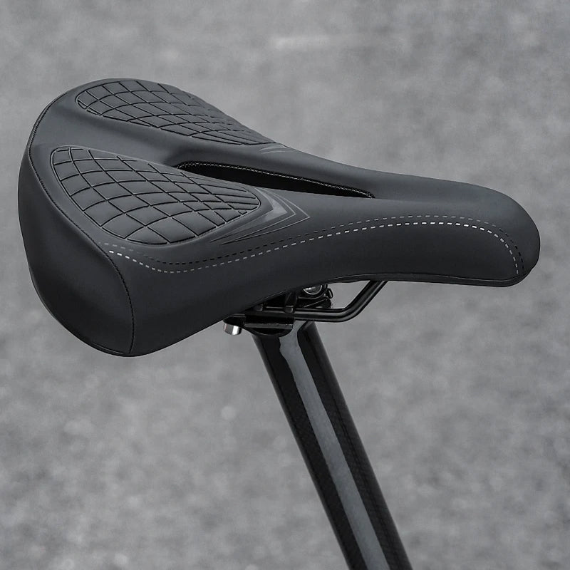 CushiCycle Mountain Bike Saddle | Ergonomic Shock-Absorbing Bicycle Seat