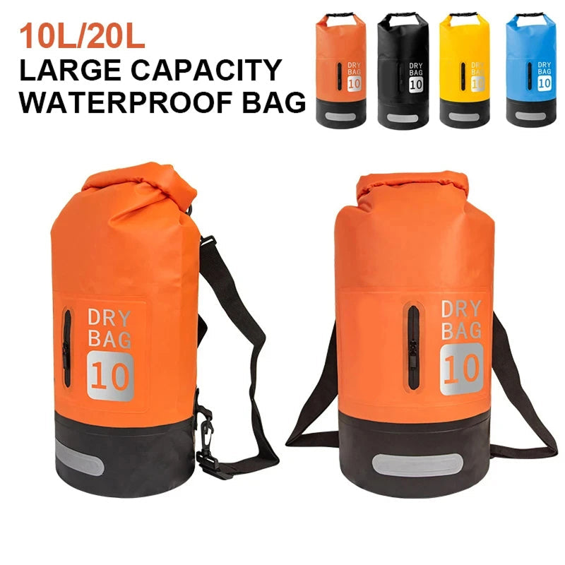 WaveeBack Roll Dry Bag | Waterproof Swimming Backpack