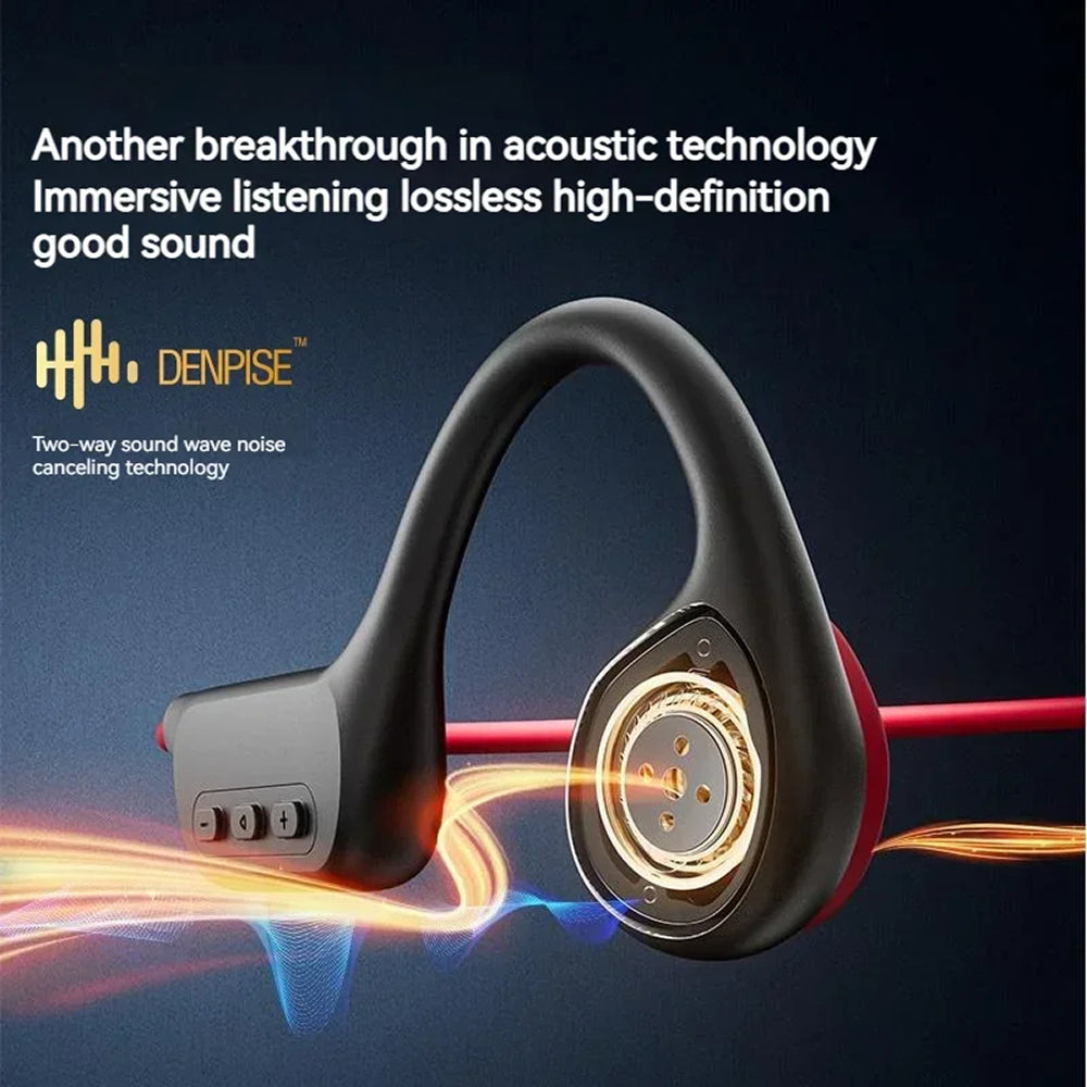 DeepWavix IPX8 Bone Conduction Swimming Headphones UK