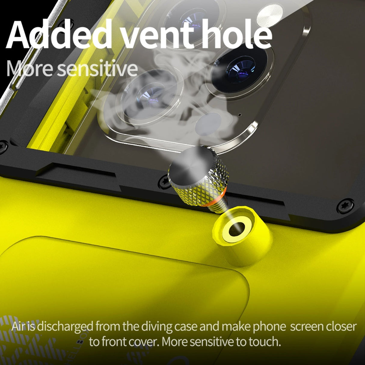 DropLokou Underwater Photography Phone Housing IP68