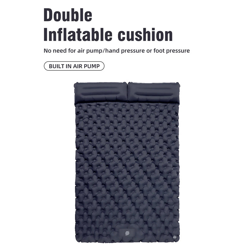 DuoRestor Inflatable Double Camping Mattress for Couples