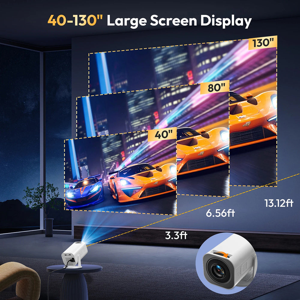 DuskiCast Portable Smart Projector UK Cinema