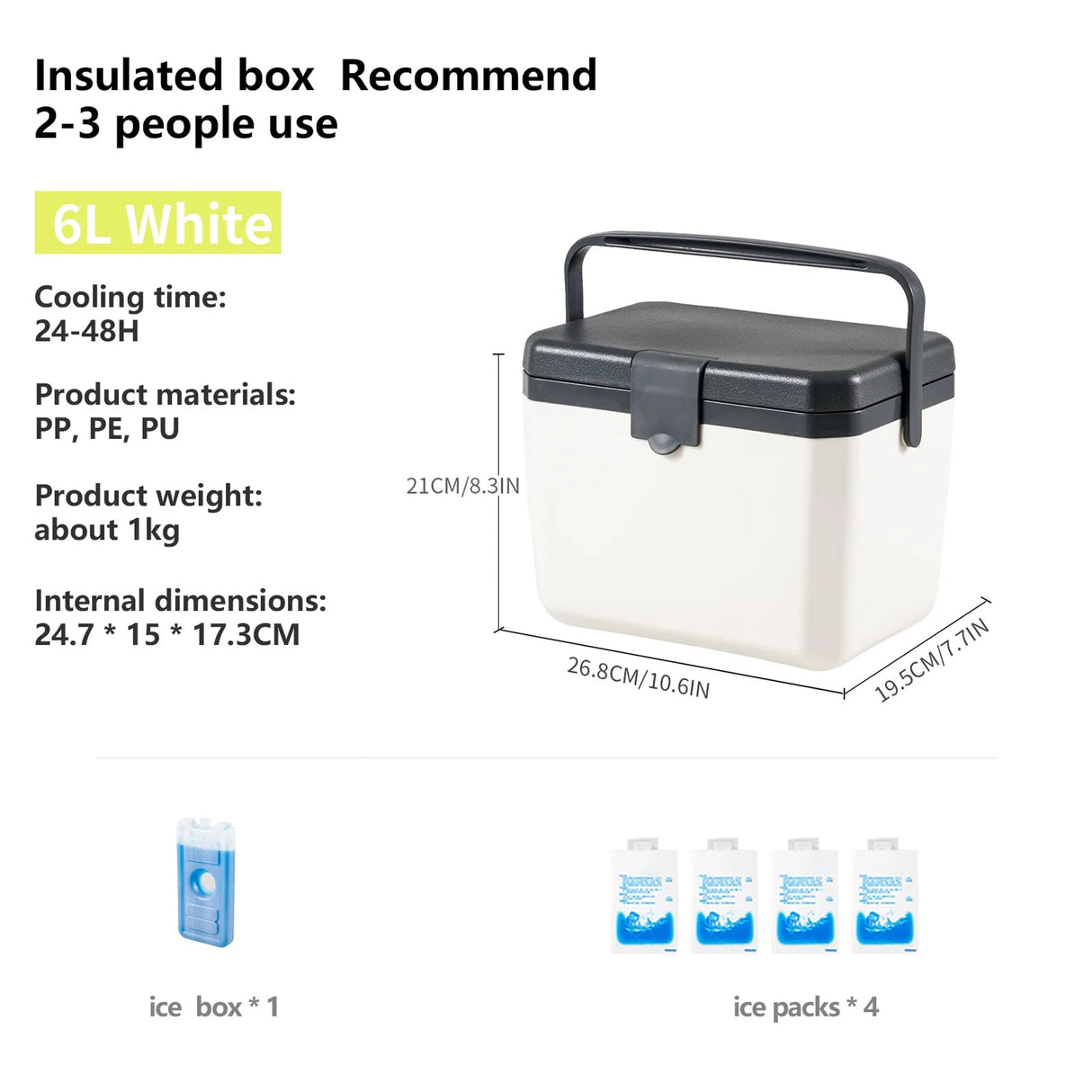 PackaFrost Insulated Cool Box for Camping & Fishing