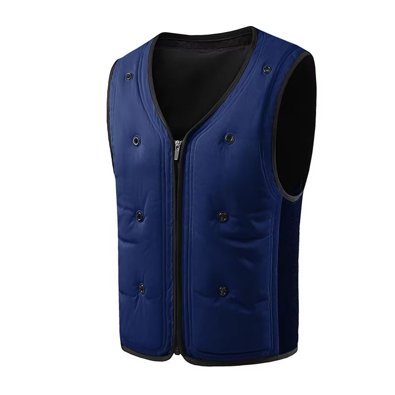Frozakes evaporative cooling ice vest for UK outdoor work