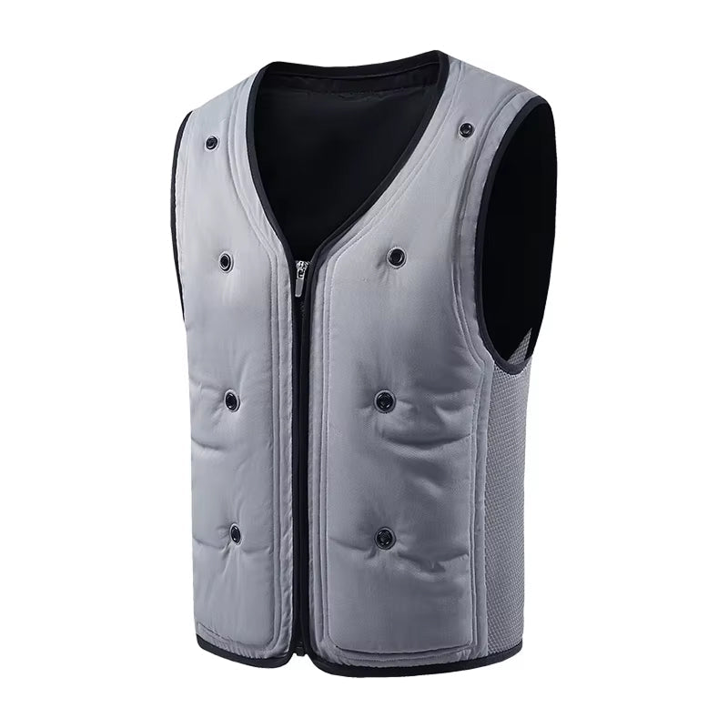 Frozakes evaporative cooling ice vest for UK outdoor work