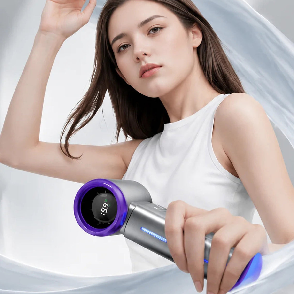 MistsyGo Portable Misting Fan with 199 Speeds