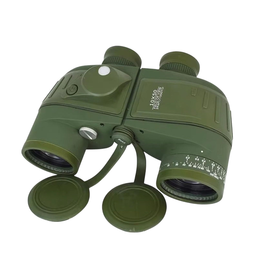 NautixCor 10x50 Marine Binoculars with Compass & Rangefinder
