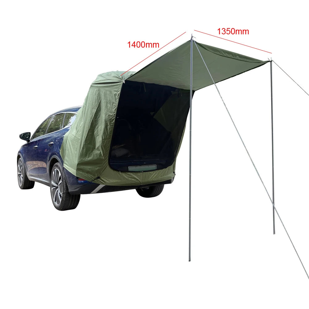 NesiTrik SUV Camping Tent - Water-Resistant Tailgate Canopy Shelter