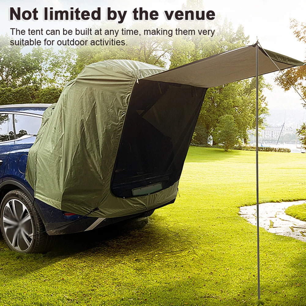 NesiTrik SUV Camping Tent - Water-Resistant Tailgate Canopy Shelter