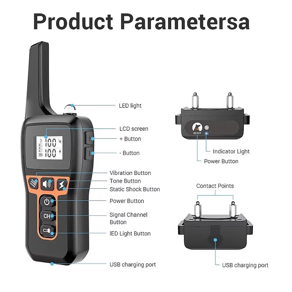 PawGofu Remote Dog Training Collar UK