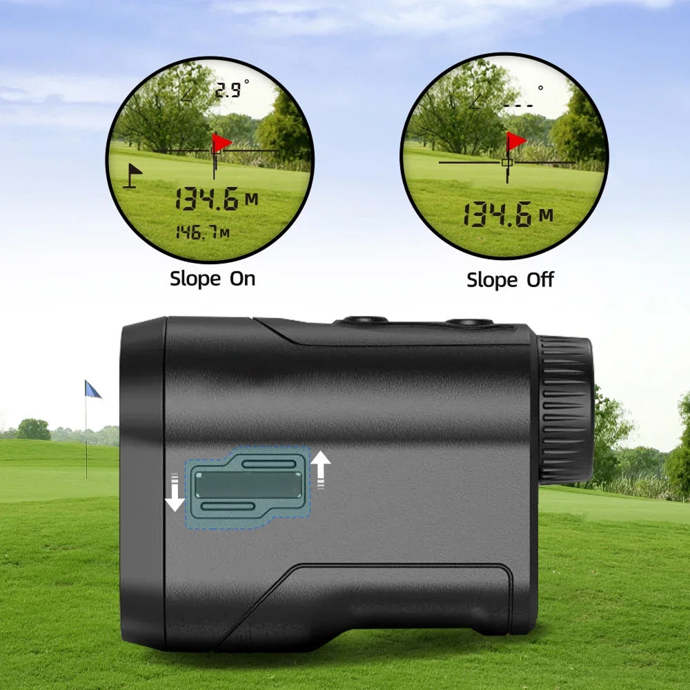 RangiMax Laser Golf Rangefinder with Slope and Vibration Lock