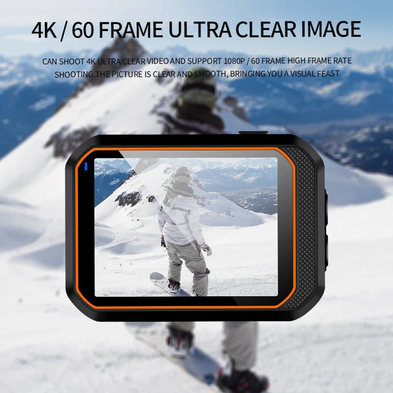 ReefiSnap 4K 60FPS Waterproof Action Camera