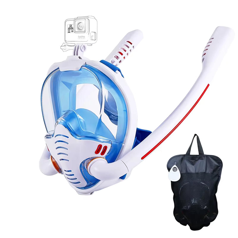 Sealenzi - Full Face Snorkel Mask For Underwater Entertainment