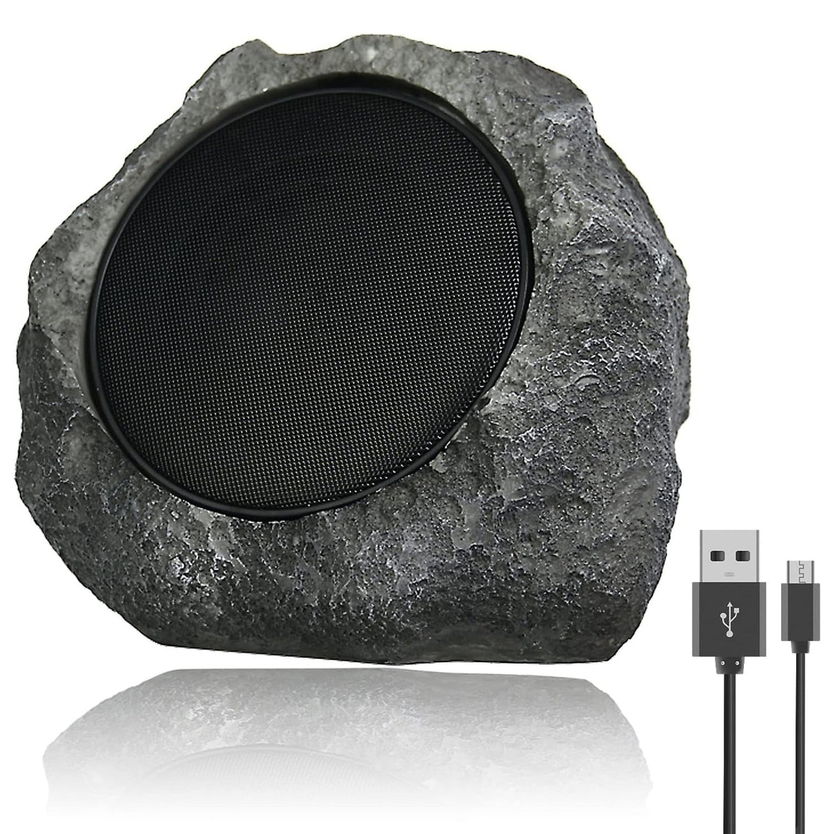 SoniiBloom Solar Powered Rock Speaker for Gardens