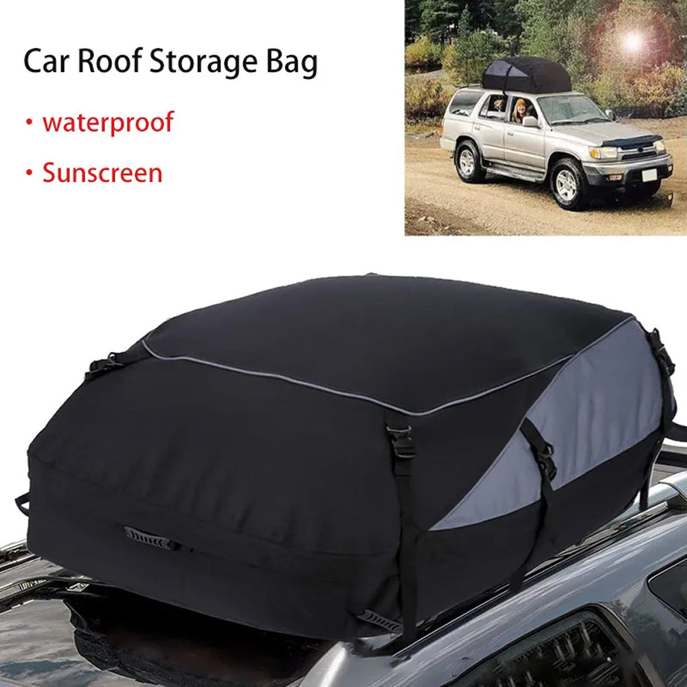 StowRaxi Waterproof Universal Car Roof Cargo Bag for Road Trips