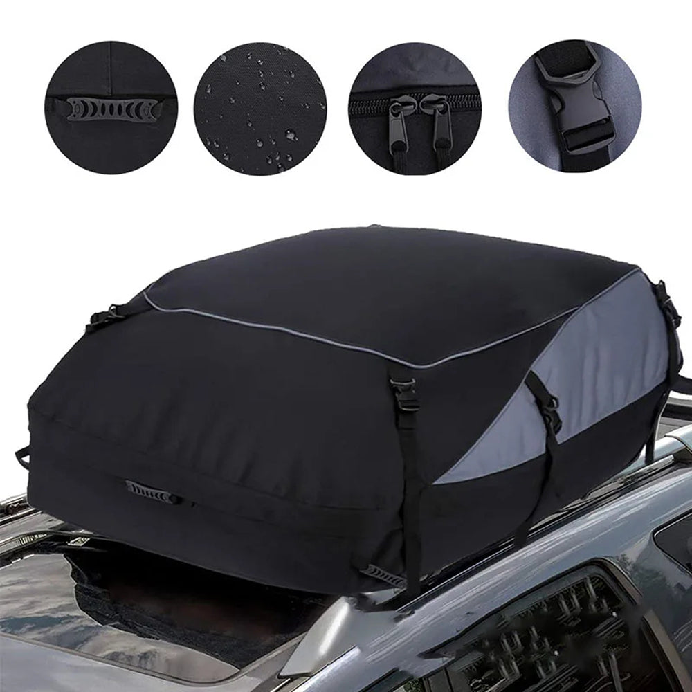 StowRaxi Waterproof Universal Car Roof Cargo Bag for Road Trips