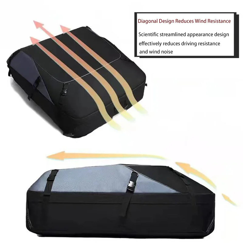 StowRaxi Waterproof Universal Car Roof Cargo Bag for Road Trips