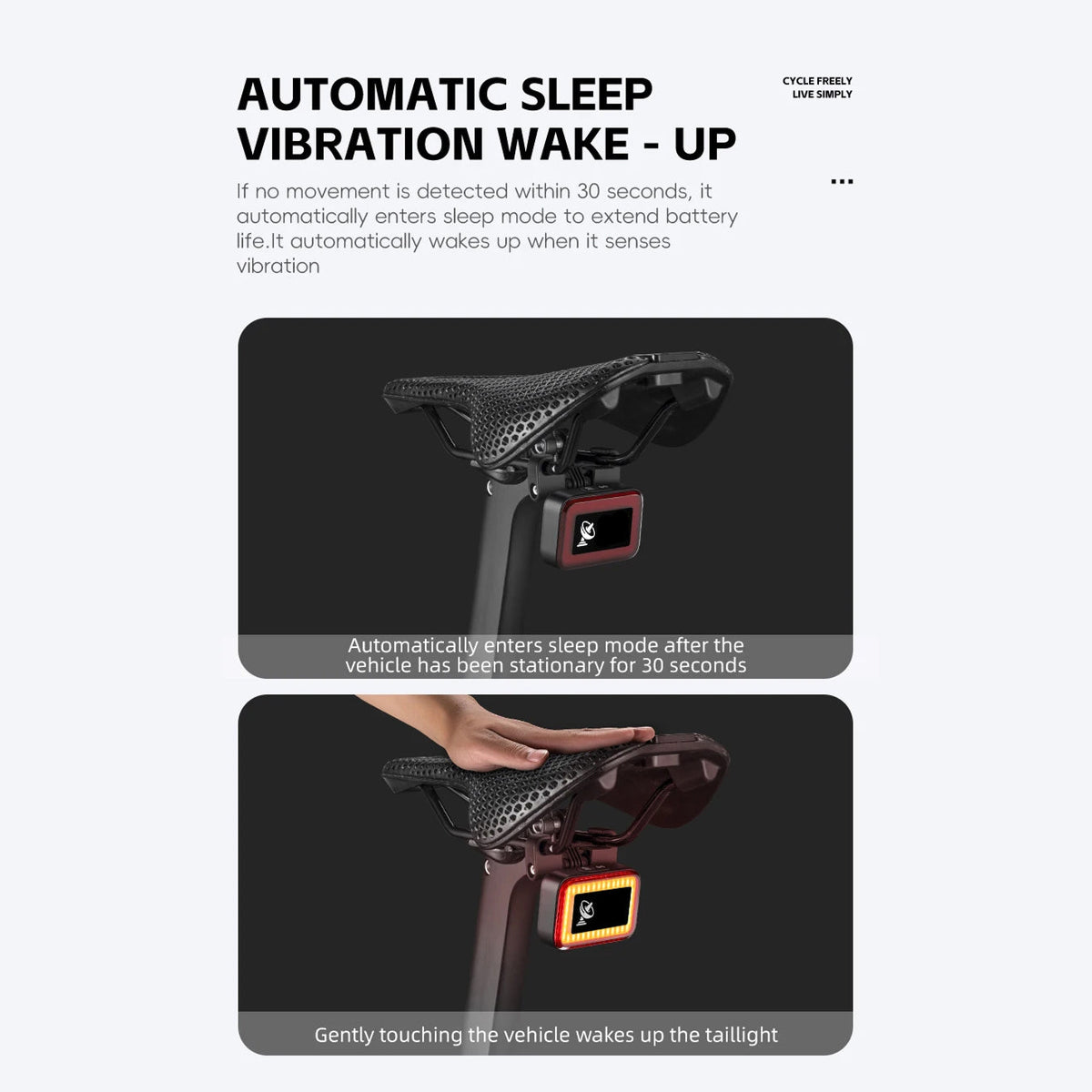 Velorayx Bike Radar & Smart COB Taillight
