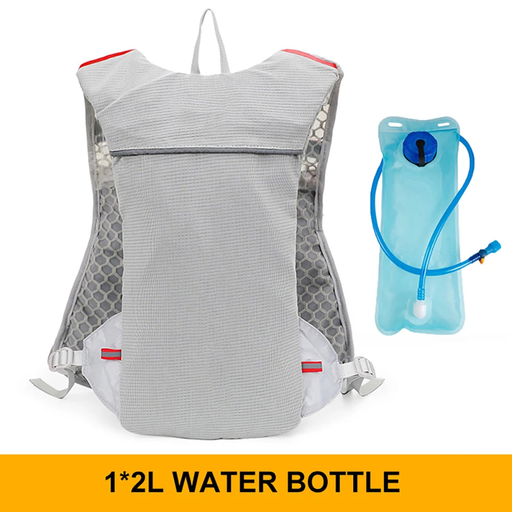 VestRiux 5L Running Hydration Vest with 2L Reservoir & Soft Flasks
