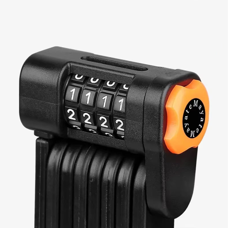 ViosChain High-Security Folding Combination Bike Lock UK