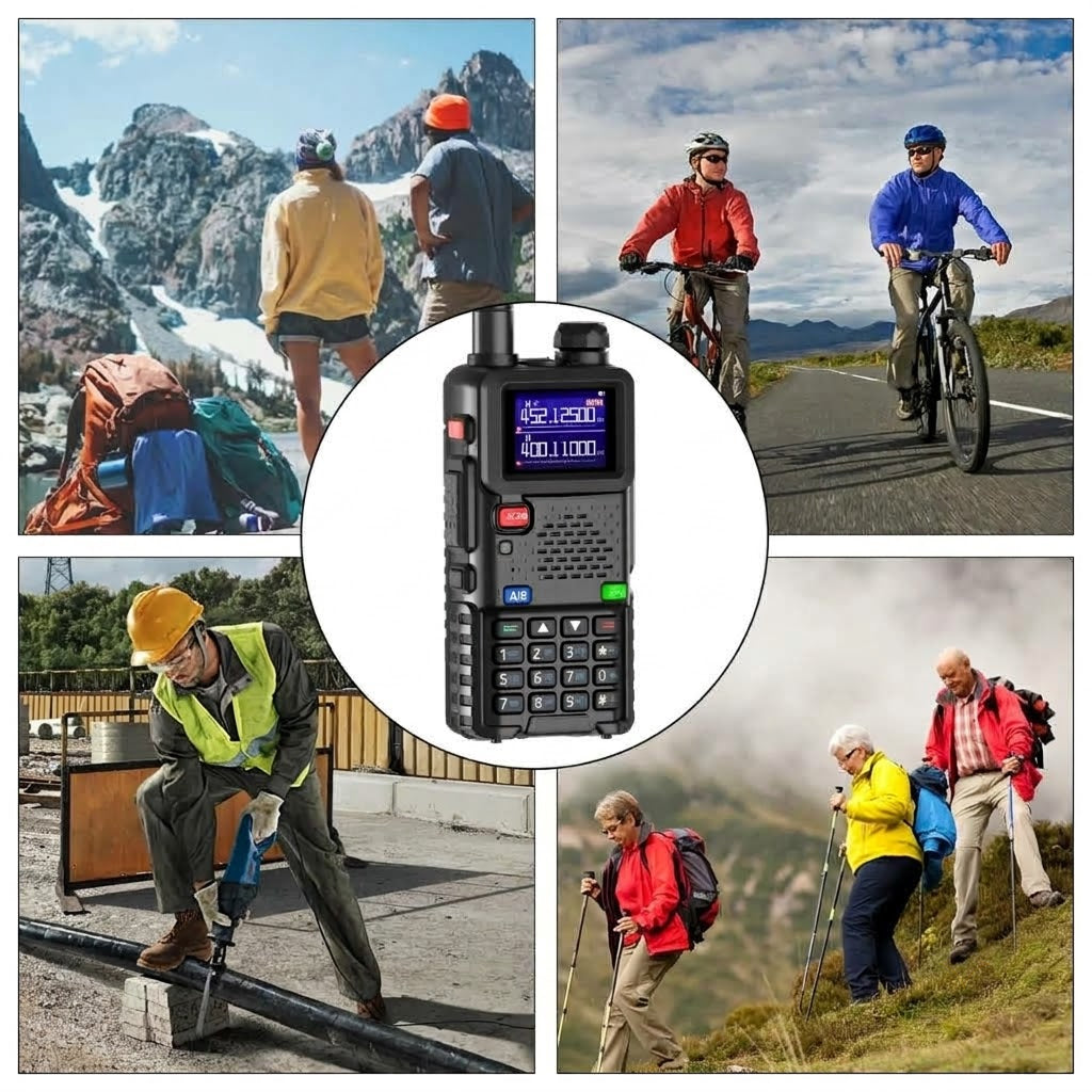 WavieRun Multi-Band Emergency Walkie Talkie & Two-Way Radio UK