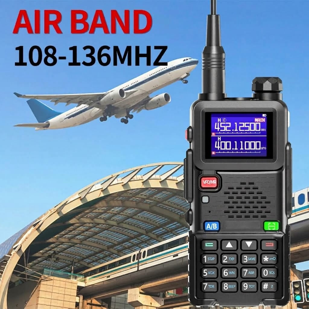 WavieRun Multi-Band Emergency Walkie Talkie & Two-Way Radio UK