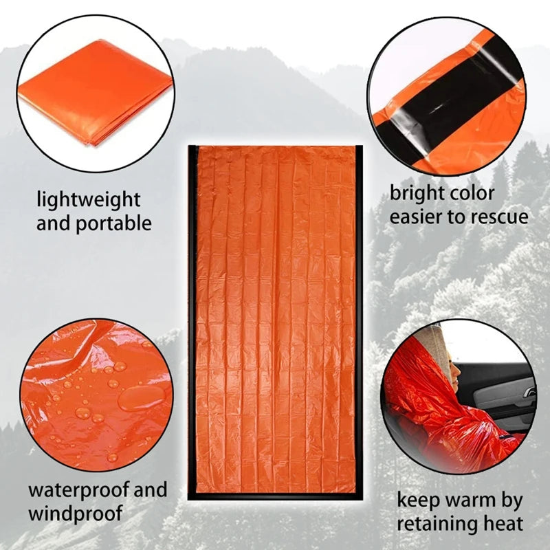 WrapNaxie Thermal Emergency Sleeping Bag & Bivy Sack UK