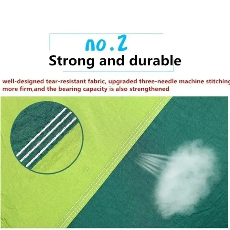ZenSlopa Double Camping Hammock with Pop-Up Mosquito Net
