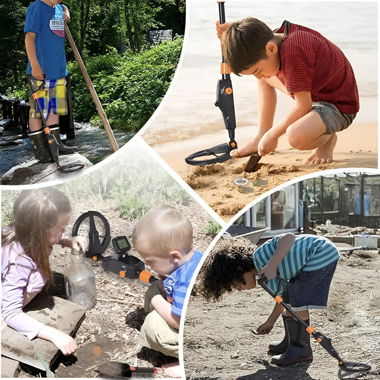 Zorby Kids Metal Detector - High-Sensitivity Treasure Hunter