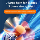 WyniDora Camping Fan with 10m Projection & Power Bank