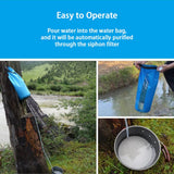 PureDropy Gravity Water Filter System | 10L Ultralight 0.01μm Outdoor Purifier