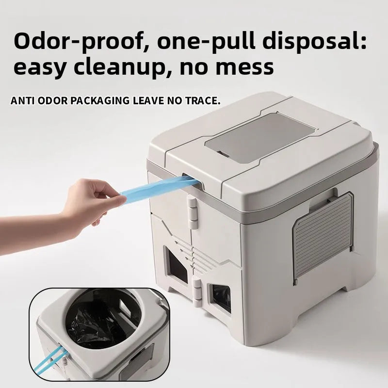HushiPot Foldable Portable Camping Toilet For Outdoors UK