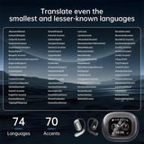 WhisPrax Real-Time AI Translation Earbuds 144 Languages
