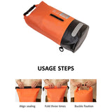 WaveeBack Roll Dry Bag | Waterproof Swimming Backpack