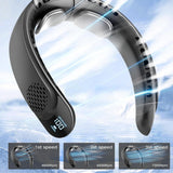 NeckyKool Bladeless Neck Fan for Hands-Free 360 Cooling