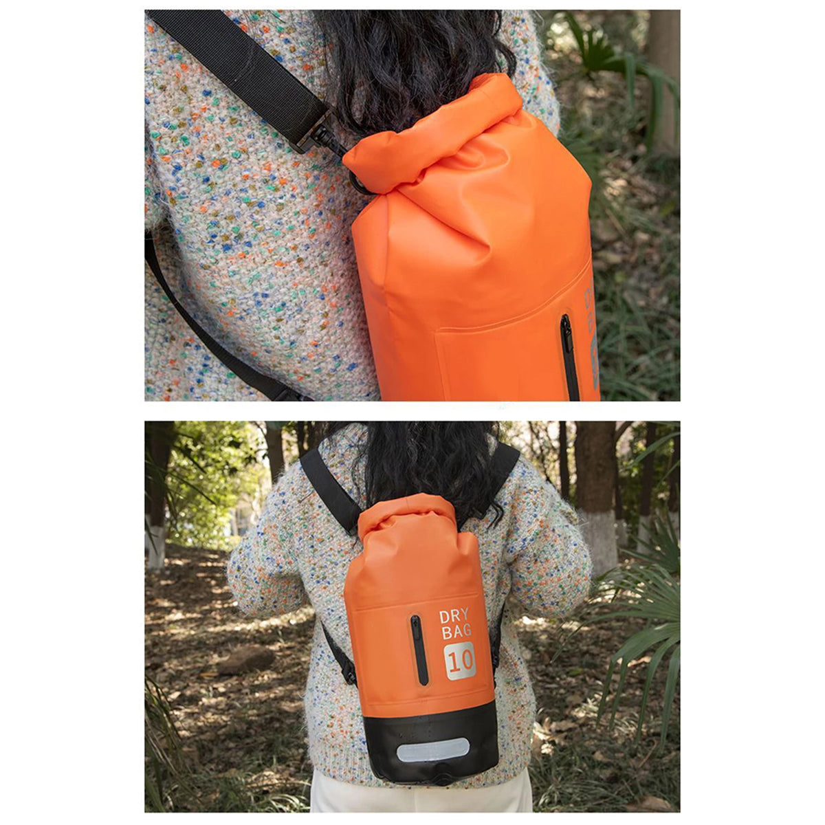 WaveeBack Roll Dry Bag | Waterproof Swimming Backpack