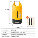 WaveeBack Roll Dry Bag | Waterproof Swimming Backpack