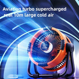 WyniDora Camping Fan with 10m Projection & Power Bank
