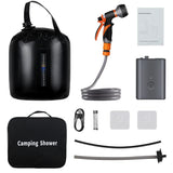 ClinyShowe Rechargeable Portable Shower for Camping and Pets