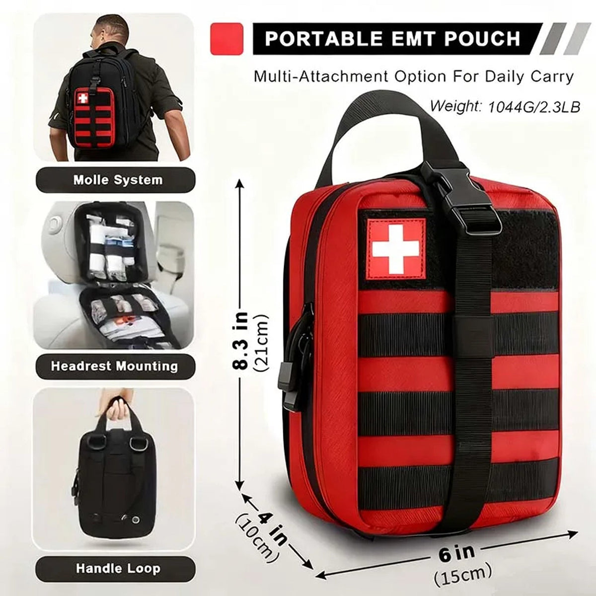 SurvyMate 379-Piece Emergency Survival & First-Aid Kit