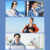 NeckyKool Bladeless Neck Fan for Hands-Free 360 Cooling