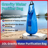 PureDropy Gravity Water Filter System | 10L Ultralight 0.01μm Outdoor Purifier