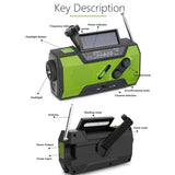 AlerSkyo 5-Way Powered Emergency NOAA Weather Radio for UK