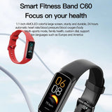 AurenZiax Fitness Band Tracker with AMOLED Display & 3ATM Waterproofing