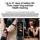 AurenZiax Fitness Band Tracker with AMOLED Display & 3ATM Waterproofing