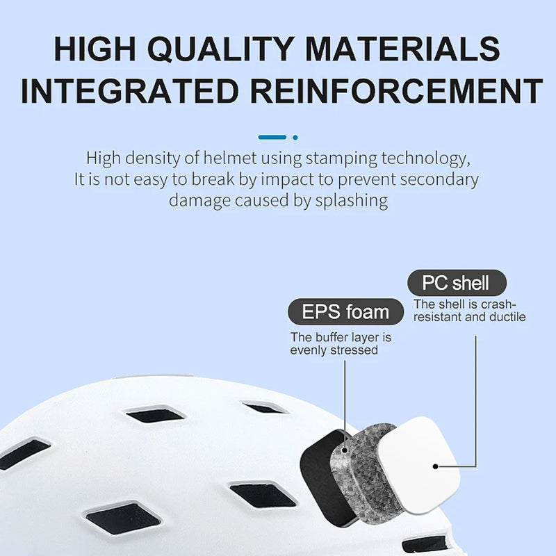 Bastoneux Ski Helmet with Anti-Fog Goggles | CE Certified