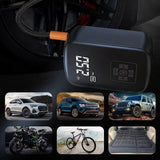 BlitzoPum Portable Dual-Pump Tyre Inflator for Cars and Bikes UK