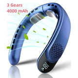 NeckyKool Bladeless Neck Fan for Hands-Free 360 Cooling